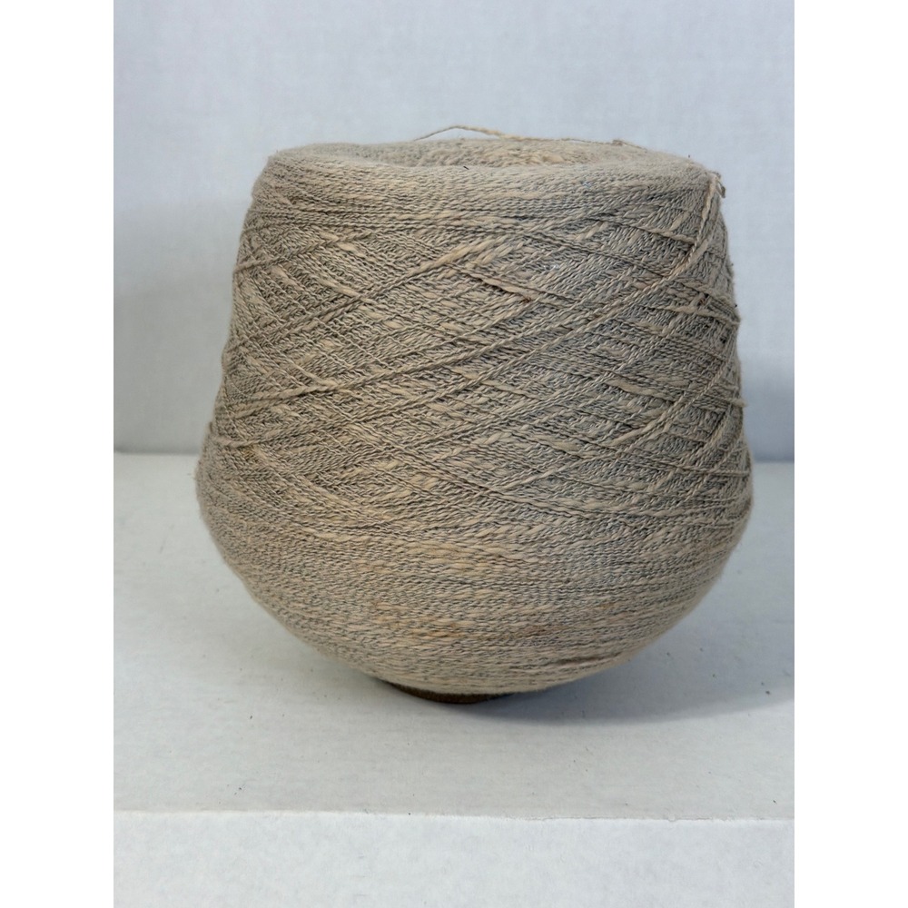 Globe Dye Works Putty Cotton Poly Blend Industrial Yarn Cone 4.05 DLSI 35123